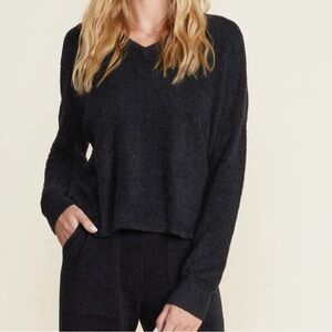 Barefoot Dreams CozyChic Lite Black Diamond Pullover